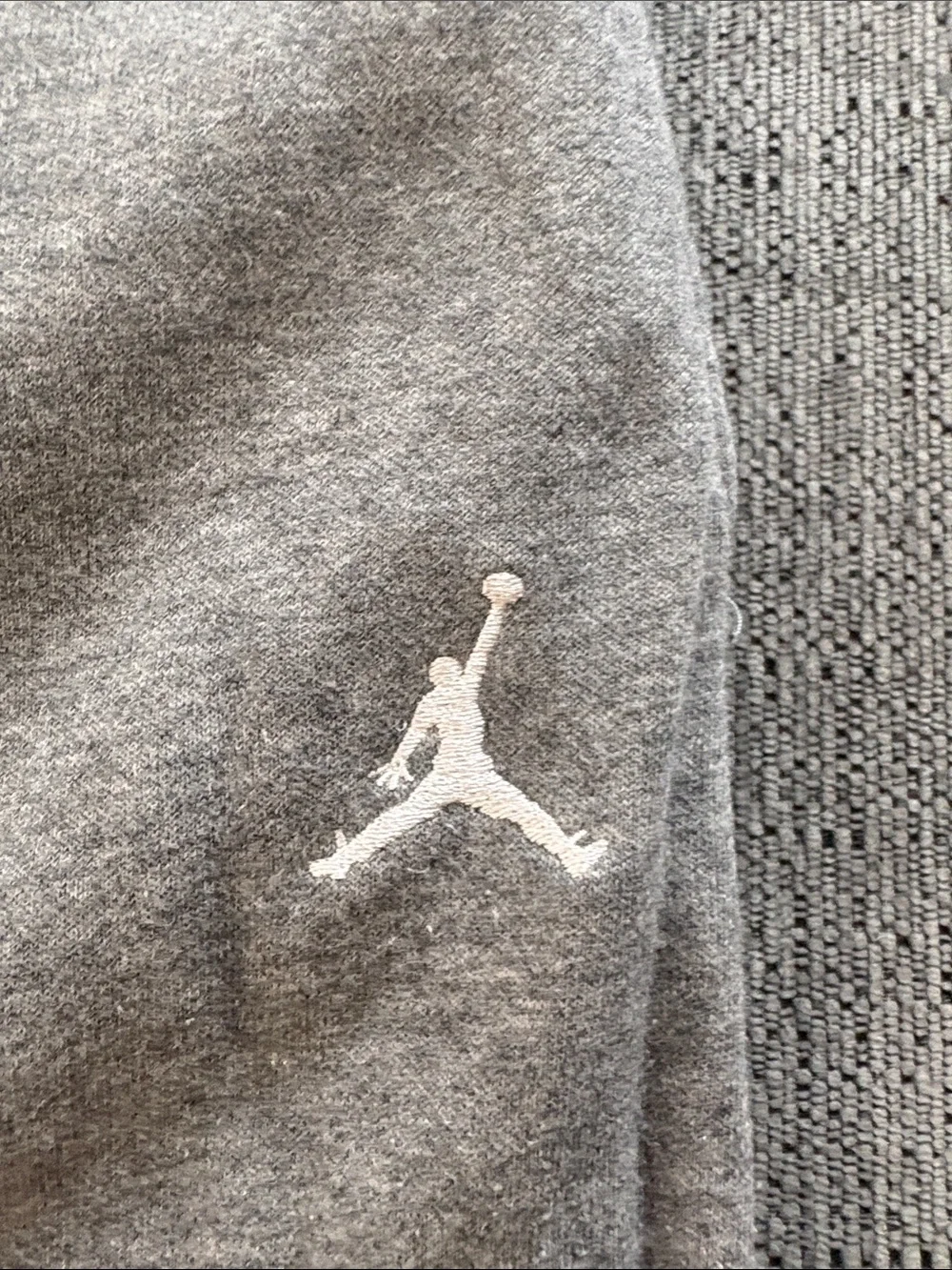 Jordan Kids Gray Logo Fleece Joggers